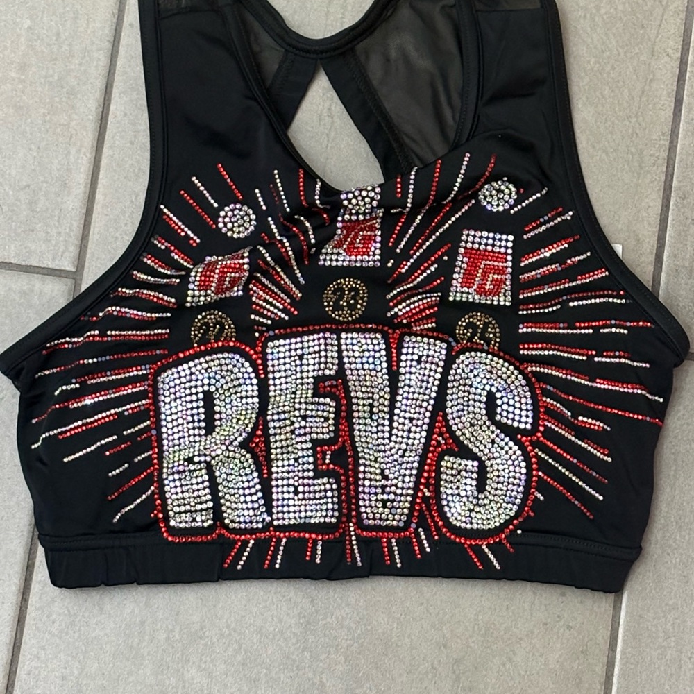 Black Embellished Women's Top